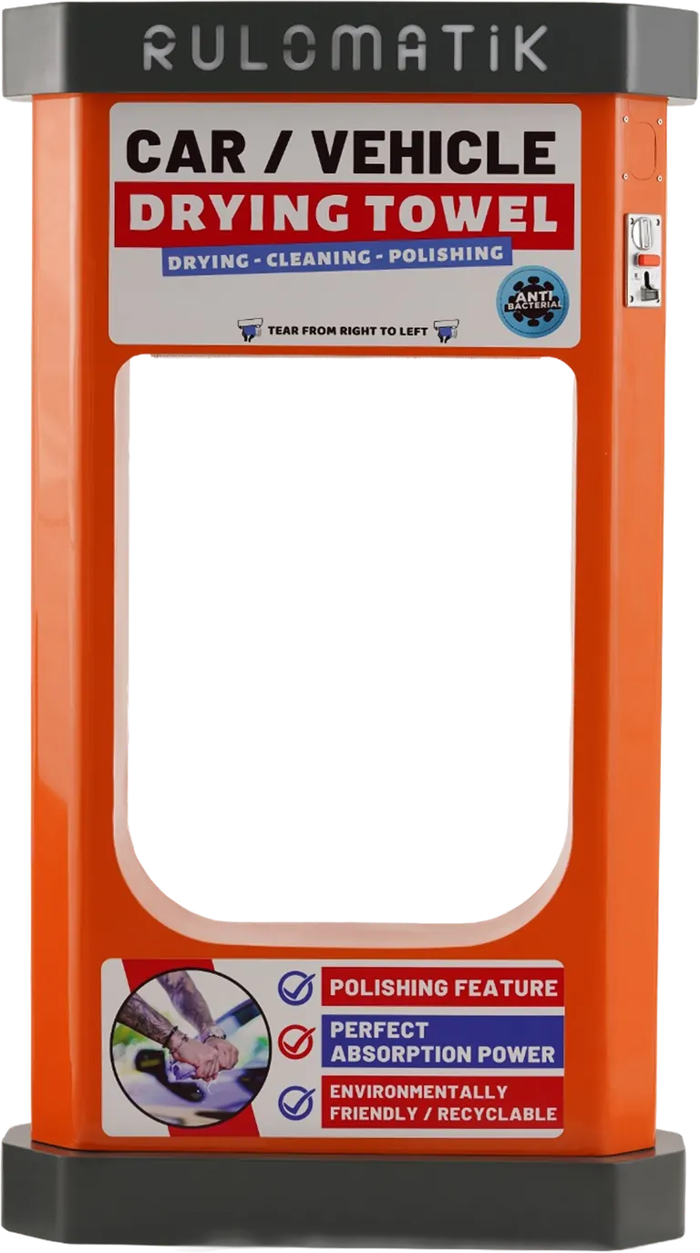 Rulomatik Car Drying Towel Vending Machine — model 0612023K