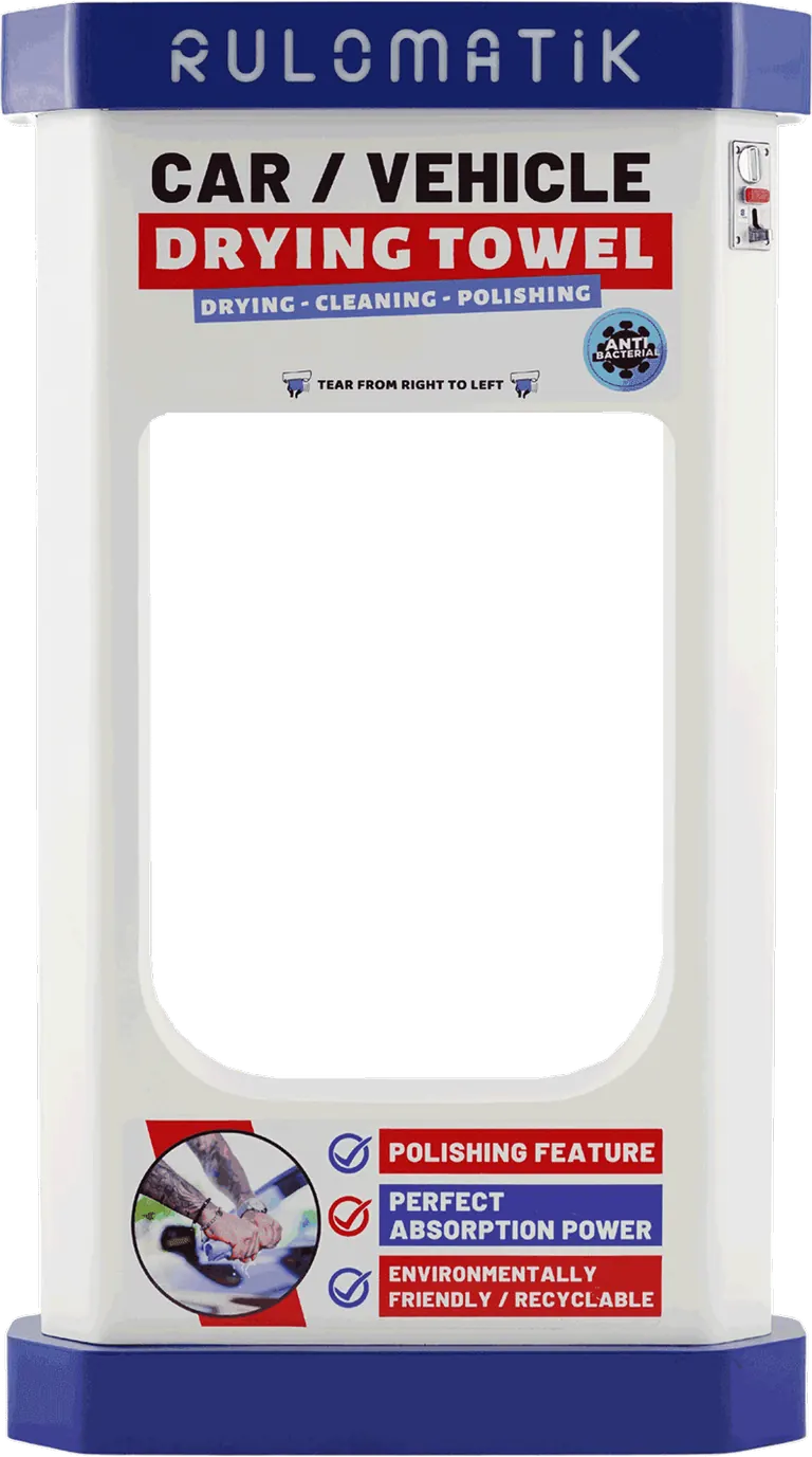 Rulomatik Car Drying Towel Vending Machine — model 0612090P