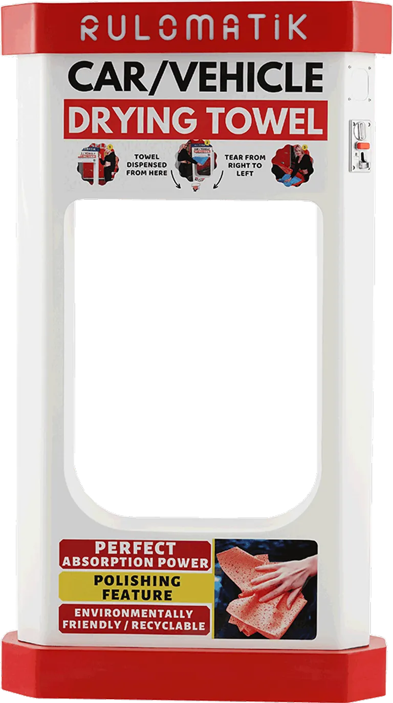 Rulomatik Car Drying Towel Vending Machine — model 0612091R