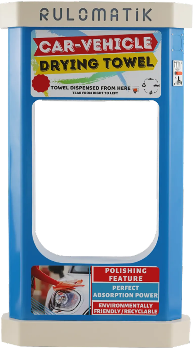 Rulomatik Car Drying Towel Vending Machine — model 0612095G