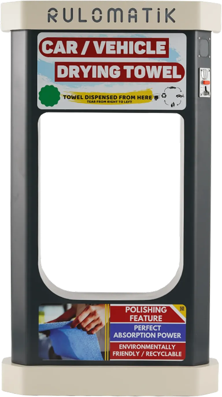 Rulomatik Car Drying Towel Vending Machine — model 0612098T