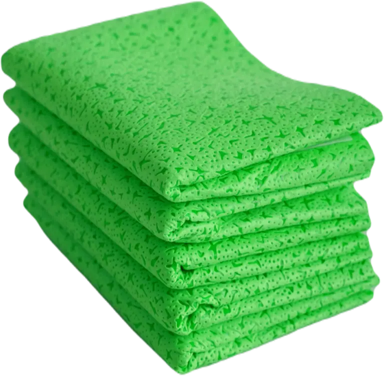 Rulomatik microfiber car drying towel - Green