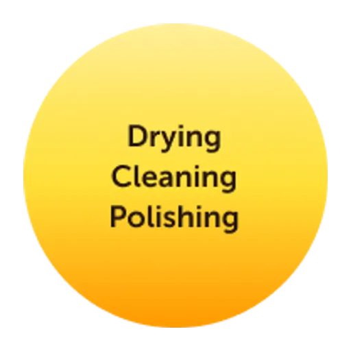 Drying, Cleaning and Polishing, 3 IN 1