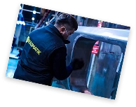 Finishing work on Rulomatik vending machines